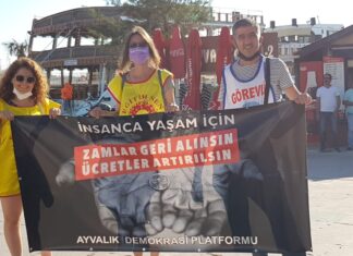 ” İNSANCA YAŞAM İÇİN ZAMLAR GERİ ALINSIN, ÜCRETLER ARTTIRILSIN”