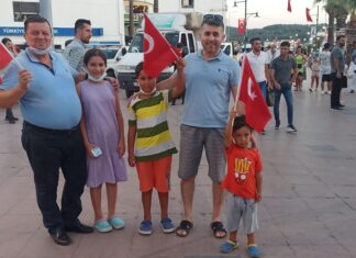 15 TEMMUZ’UN 5. YILDÖNÜMÜ AYVALIK’TA ANILDI