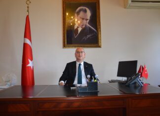 AYVALIK KAYMAKAMI HASAN YAMAN GÖREVİNE BAŞLADI