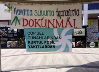 “İKLİM ADALETİ, DOĞA VE YAŞAM İÇİN EYLEMDEYİZ”