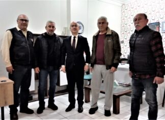 KAYMAKAM YAMAN’DAN GEZİ TEKNELERİ KOOPERATİFİNE İADE-İ ZİYARET