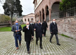 VALİ ŞILDAK AYVALIK’TA İNCELEMEDE BULUNDU