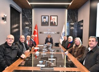 BALIKESİR ALEVİ GÜÇ BİRLİĞİ VALİ ŞILDAK İLE GÖRÜŞTÜ
