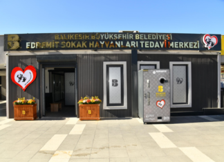 BBB’DEN EDREMİT’E SOKAK HAYVANLARI TEDAVİ MERKEZİ