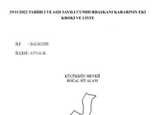 Ayvalık’ta iki bölge “kesin korunacak hassas alan” ilan edildi