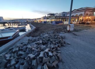 CUNDA ADASI SAHİL BANDINDA DÜZENLEME