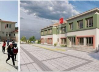 BAĞYÜZÜ’NÜN YENİ OKUL BİNASINDA EĞİTİM ÖĞRETİME BAŞLANDI
