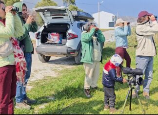 Sarımsaklı su basar çayırları’nda kanat sesleri: Kuş gözlemcileri bir araya geldi